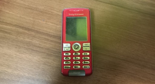 Zdjęcie oferty: Czerwony Sony Ericsson K510i 