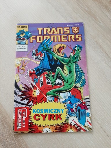 Zdjęcie oferty: TRANS FORMERS 6/92 TM-SEMIC  nr kat. 688