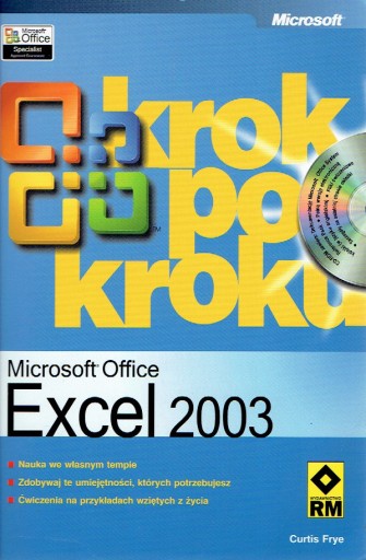 Zdjęcie oferty: Microsoft Office Excel 2003 + CD ROM