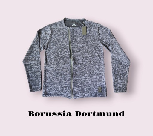 Zdjęcie oferty: Duży sweter na zamek klubu Borussia Dortmund 