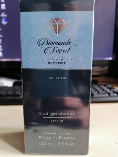 Zdjęcie oferty: Perfum Diamond Secret blue gentleman