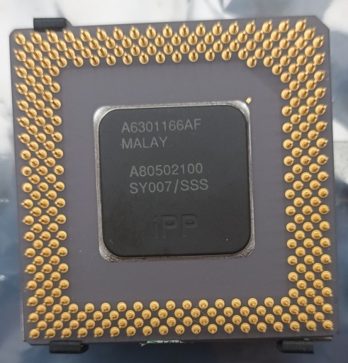 Zdjęcie oferty: Intel Pentium 100 Mhz A80502100 SY007  SOCKET 5/7  RETRO + CHŁODZENIE