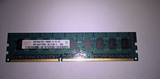 Zdjęcie oferty: PAMIĘĆ RAM 2GB HMT125U7TFR8C-H9 2Rx8 2GB DDR3