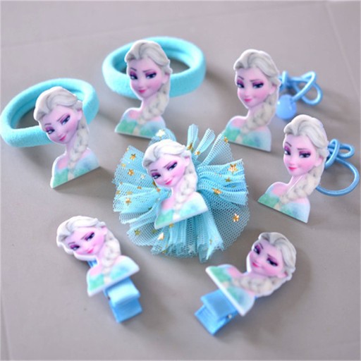 Zdjęcie oferty: ŚLICZNE spinki gumki do włosów KRAINA LODU Elsa