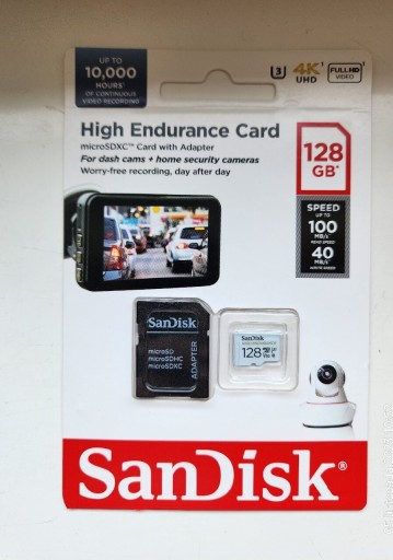 Zdjęcie oferty: Karta pamięci SDXC SanDisk SDSQQNR 128 GB GN6IA