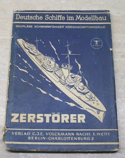 Zdjęcie oferty: PLANY MODELARSKIE ZERSTöRER 1941