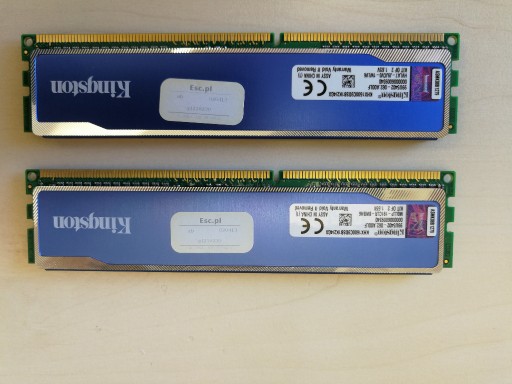 Zdjęcie oferty: Pamięć DDR3 Kingston HyperX blu 4GB 