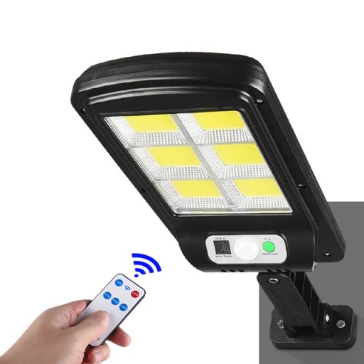 Zdjęcie oferty: Lampa solarna uliczna latarnia smd uchwyt pilot