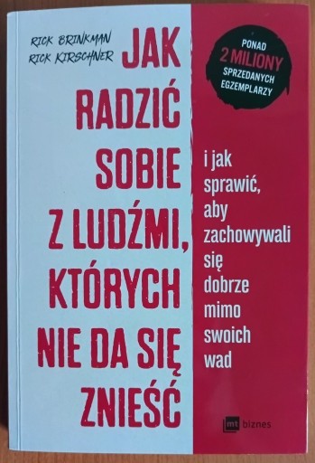 Zdjęcie oferty: Brinkman, Kirschner "Jak radzić sobie z ludźmi, których nie da się znieść"