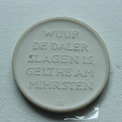 Zdjęcie oferty: DDR medal ceramiczny Miśnia - #34