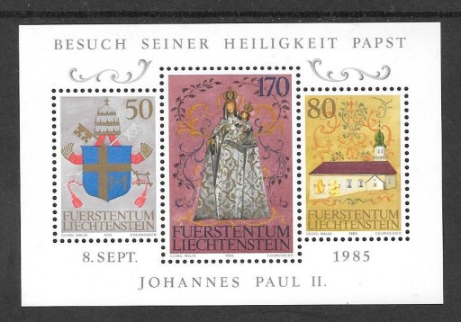 Zdjęcie oferty: Jan Paweł II,Lichtenstein,wizyta