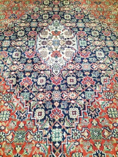Zdjęcie oferty: Indyjski ręcznie tk.wełniany dywan Herati 250x350
