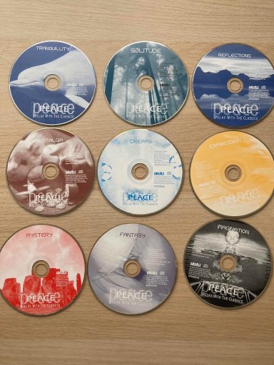 Zdjęcie oferty: Muzyka relaksacyjna klasyka 9 CD
