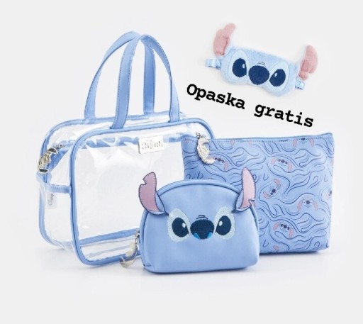 Zdjęcie oferty: Kosmetyczka LILO Stich 3w1 GRATIS OPASKA STICH