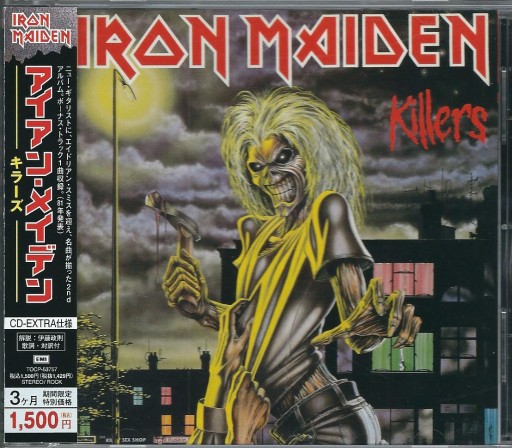 Zdjęcie oferty: CD Iron Maiden - Killers (Japan 2006)