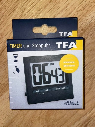 Zdjęcie oferty: Zegar stoper TFA timer und stoppuhr