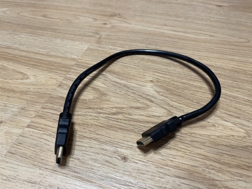 Zdjęcie oferty: Kabel HDMI - HDMI 0.45m (45cm)