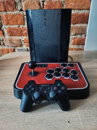 Zdjęcie oferty: PS3 SuperSlim 500GB HEN pad arcade stick gry