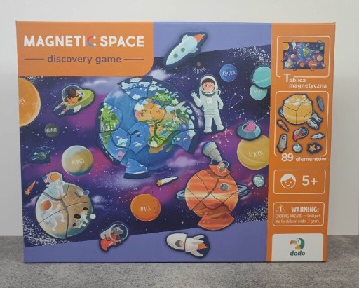 Zdjęcie oferty: Gra Magnetic Space dla dzieci Kosmos