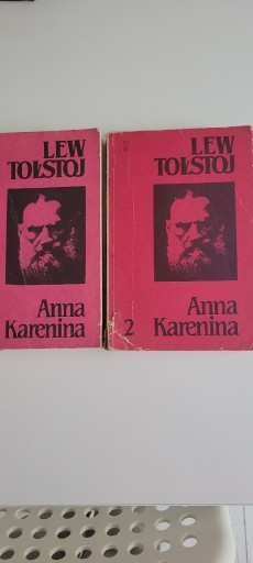 Zdjęcie oferty: Dwa tomy Anna Karenina  w stanie średnio dobrym   