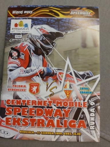 Zdjęcie oferty: Program Żużel Polonia Bydgoszcz - Gdańsk 2009