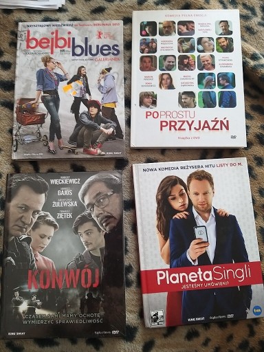 Zdjęcie oferty: Filmy dvd Polskie filmy z kin