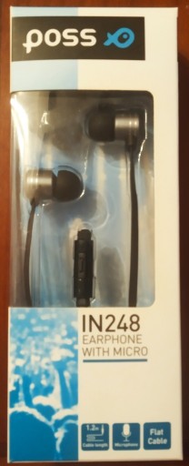 Zdjęcie oferty: Słuchawki dokanałowe z mikrofonem mini Jack 3,5mm