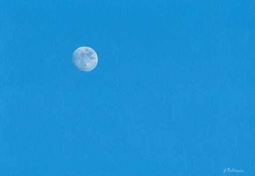 Zdjęcie oferty: Księżyc obraz akryl malarstwo
