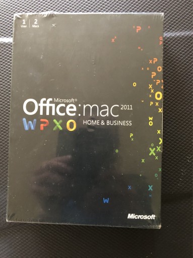 Zdjęcie oferty: MS OFFICE 2011 Home & Business MAC 1 User 2 Mac