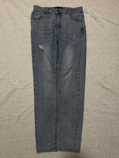 Zdjęcie oferty: Jeansy straight By O La La M bawełniane zadbane dobry stan