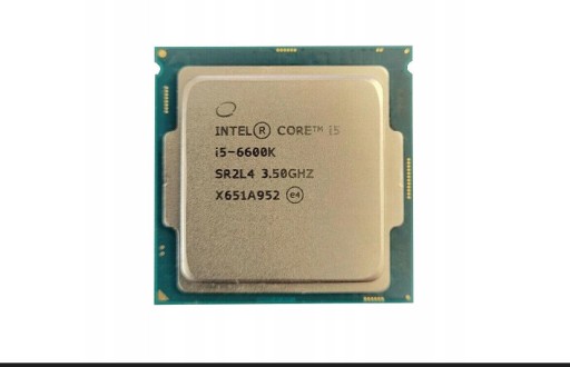 Zdjęcie oferty: Procesor Intel i5-6600K 4 x 3,5 GHz