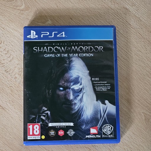 Zdjęcie oferty: Środziemie Cień Mordoru Edycja GOTY PS4