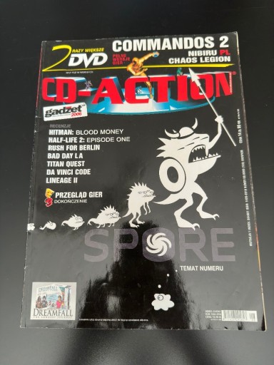 Zdjęcie oferty: CD-Action nr 08/2006 (128) Sierpień DVD osobno