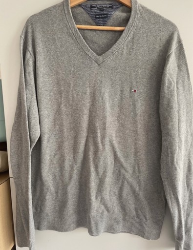 Zdjęcie oferty: Sweter męski tommy hilfiger L/XL bawełna kaszmir