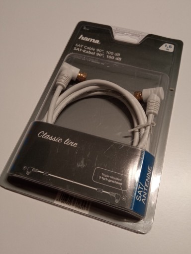 Zdjęcie oferty: Kabel SAT antenowy HAMA 1.5 m