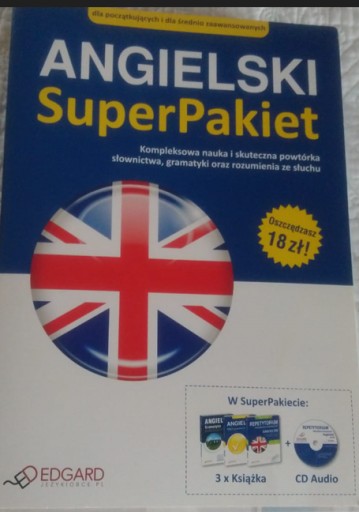 Zdjęcie oferty: ANGIELSKI SuperPakiet EDGARD