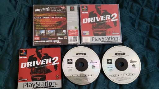 Zdjęcie oferty: Driver 2 PSX PS1 PLAYSTATION ANG KOMPLET 2xCD