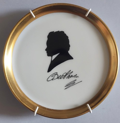 Zdjęcie oferty: Ludwig van Beethoven Talerzyk scienny Furstenberg 