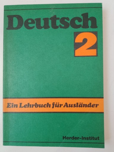 Zdjęcie oferty: Deutsch. Ein Lehrbuch fur Auslander 2 podręcznik