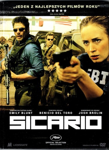 Zdjęcie oferty: SICARIO (2015) + KSIĄŻKA