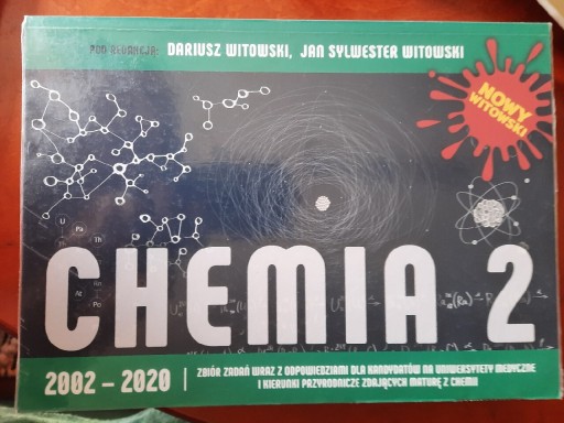 Zdjęcie oferty: Chemia zbiór zadań Witowski 2002-2020