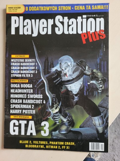 Zdjęcie oferty: PlayerStation Plus 10/14/2001