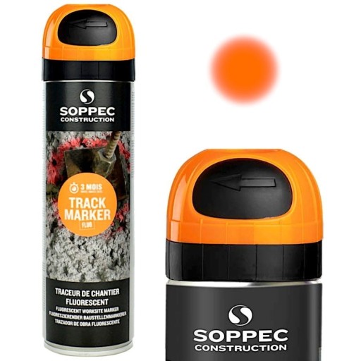 Zdjęcie oferty: Farba geodezyjna Soppec POMARAŃCZOWY 500 ml SPRAY