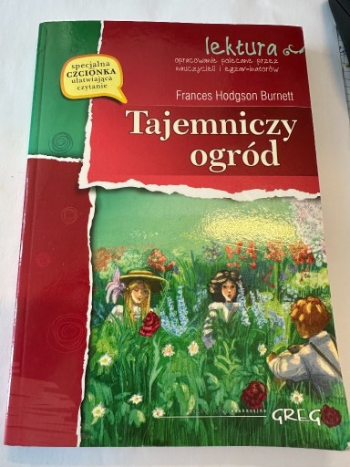 Zdjęcie oferty: Frances Hodgson Burnett Tajemniczy ogród. LEKTURA