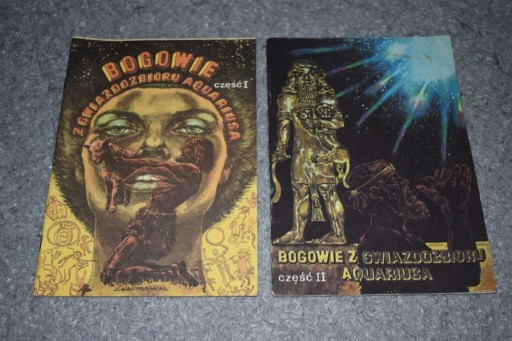 Zdjęcie oferty: Bogowie Z Gwiazdozbioru Aquariusa Komiks PRL 1 i 2