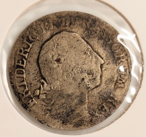 Zdjęcie oferty: 73 moneta 1/12 Einen Thaler 1764 B Wrocław Prusy