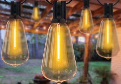 Zdjęcie oferty: Girlanda świetlna LED 26,21m 40+4 Nie tłukące 230V