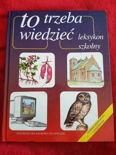 Zdjęcie oferty: TO TRZEBA WIEDZIEĆ LEKSYKON SZKOLNY 1997 R