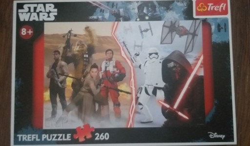 Zdjęcie oferty: 5x puzzle i 4x gry  zestaw, star wars,  trefl