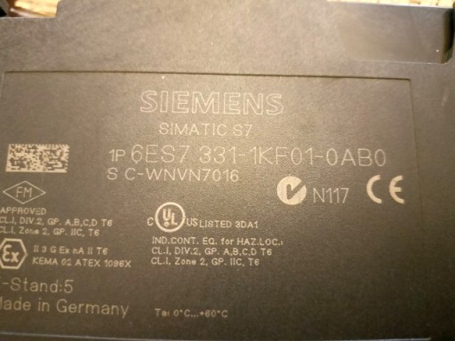 Zdjęcie oferty: Sterownik Simatic S7 6ES7 331